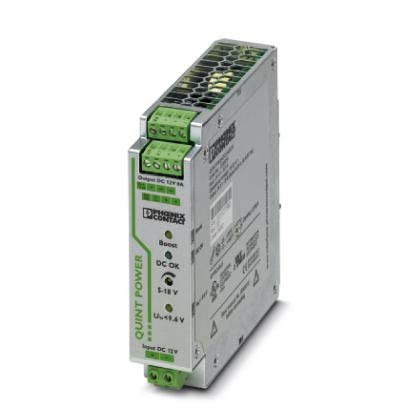 Phoenix Contact - Spannungsmesswandler DC/DC-Wandler QUINT-PS/12DC/12DC/8 E:12VDC, A:12VDC/8A