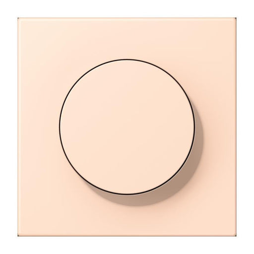 Jung - Abdeckung/Bedienelement für Installationsschalterprogramme Abdeckung mit Drehknopf LC 1740 228 rose pale