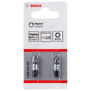 Bosch - Bit PRO Pozidriv Impact Bit, 2608522402 PZ3, 25 mm, 2-tlg