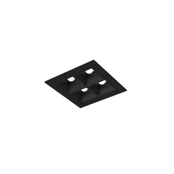 LTS Licht&Leuchten - Downlight/Strahler/Flutlicht LED-Einbauleuchte CHOCM-R 220. #665600 830 DALI sw