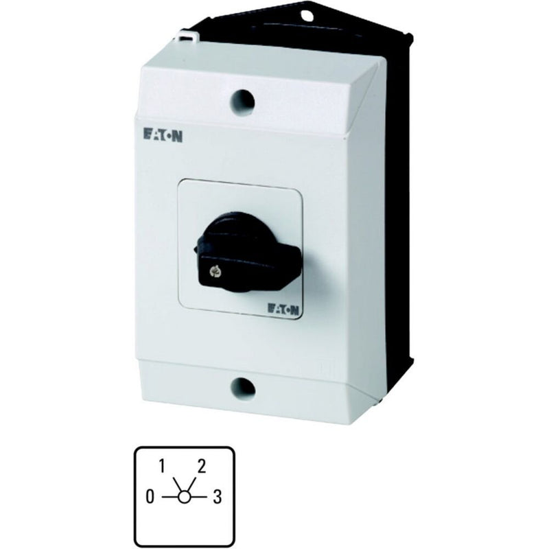 Eaton - Lastschalter Stufenschalter Heizung T3 T3-2-96/I2 32A Aufbau rastend