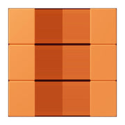 Jung - Abdeckung/Bedienelement für Installationsschalterprogramme Tastensatz 3fach LC 503 TSA 225 orange clair