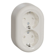 Elso - Steckdose Doppelsteckdose WDE015896 16A weiss