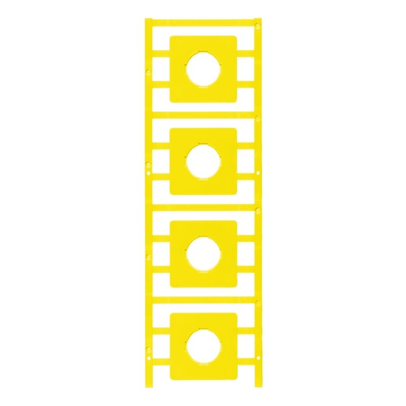 Weidmüller - Kennzeichnungsmaterial Gerätemarkierung SM 44/44-21 MC NE GE 44mm − 20 Stück