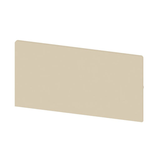 Weidmüller - Abschluss- und Zwischenplatte für Reihenklemme Abschlussplatte AP AST1+5 DB 58x1.5mm dunkelbeige − 20 Stück