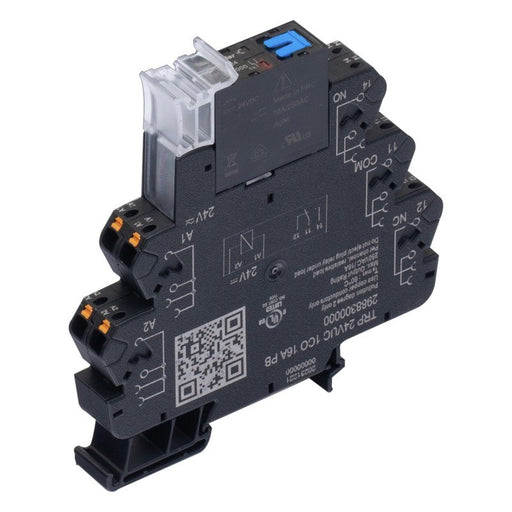 Weidmüller - Schaltrelais Koppelrelais TRP 24VUC 1CO 16A PB − 5 Stück