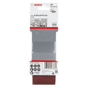 Bosch - Schleifpapier/Schleifvlies PRO X440 Schleifband, 60 x 2608606000 400 mm, G40, 3-tlg