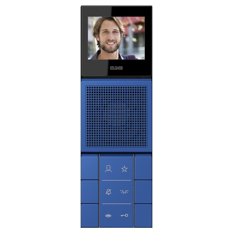 Jung - Innenstation für Türkommunikation SIB Video-Innenstation SI VI LC 627 253 LS 4320K