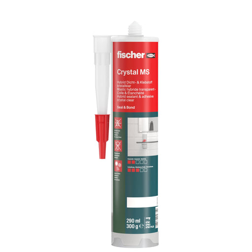 Fischer Deutschl - Montagekleber Kleb-/Dichtstoff FIXITKD290TRANS