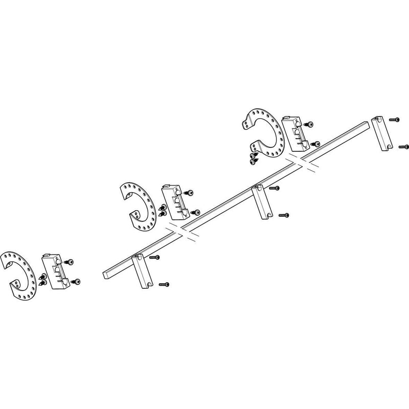 ABN - Verteilerfeld für Installationsverteiler Sammelschienen-Modul MXSC41331 4FB/1RE