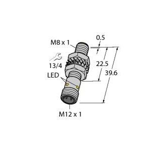 Turck - Induktiver Näherungsschalter Sensor BI2-M08K-AP6X-H1341 induktiv
