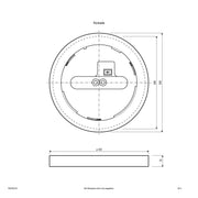 EVN Lichttechnik - Decken-/Wandleuchte LED-Anbaupanel PAR300125
