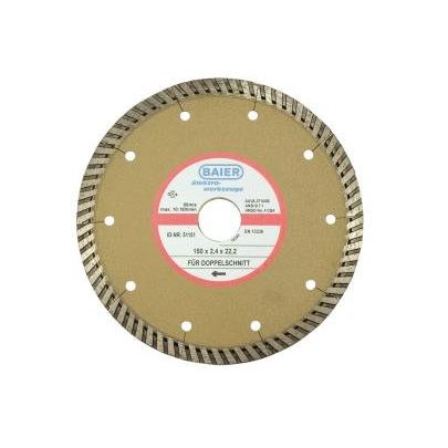 Baier Maschinenfabrik - Trenn-/Schleifscheibe Diamantschnittscheibe 51151 D=150mm gold