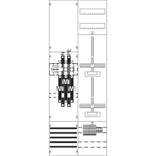 Striebel&John - Zählerfeld Mess-u.Wandlerfeld KA4208 komplett BH5
