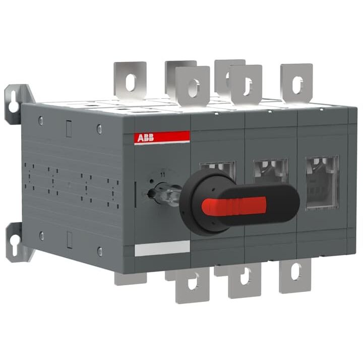 ABB Stotz S&J - Lasttrennschalter Lastumschalter OT630E03CFP 0A m. Griff u. Welle