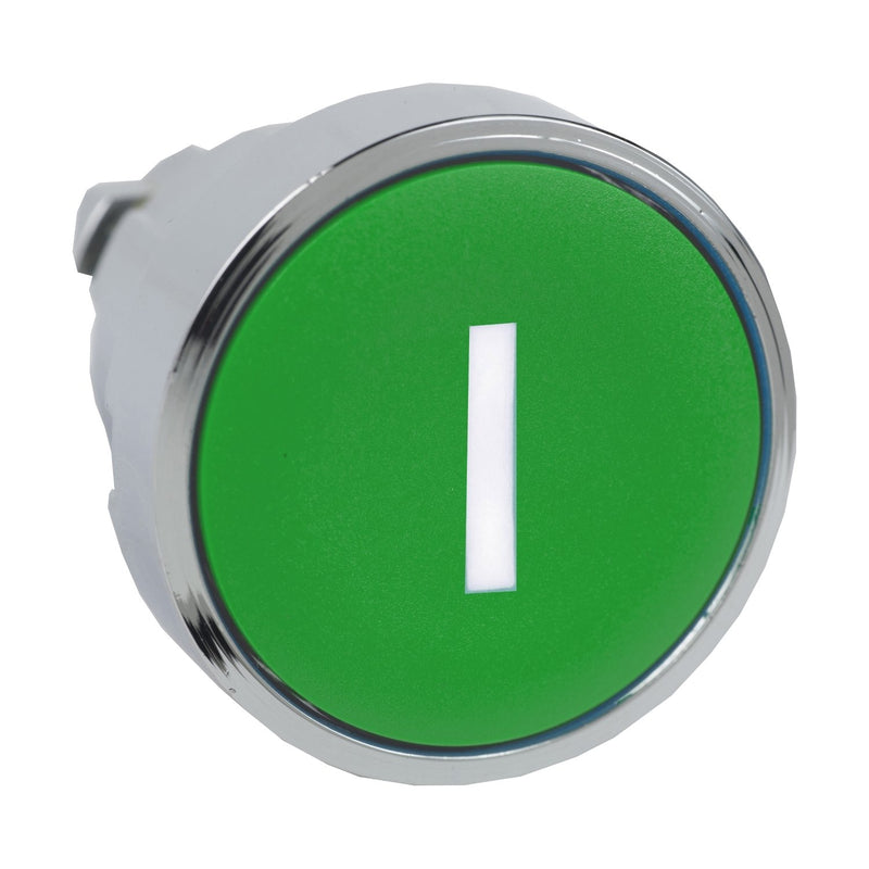 Schneider Electric - Frontelement für Drucktaster ZB4BA331 flach, gn, (I)