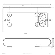 EVN Lichttechnik - Decken-/Wandleuchte LED-Wandleuchte WAF65100125 IP65