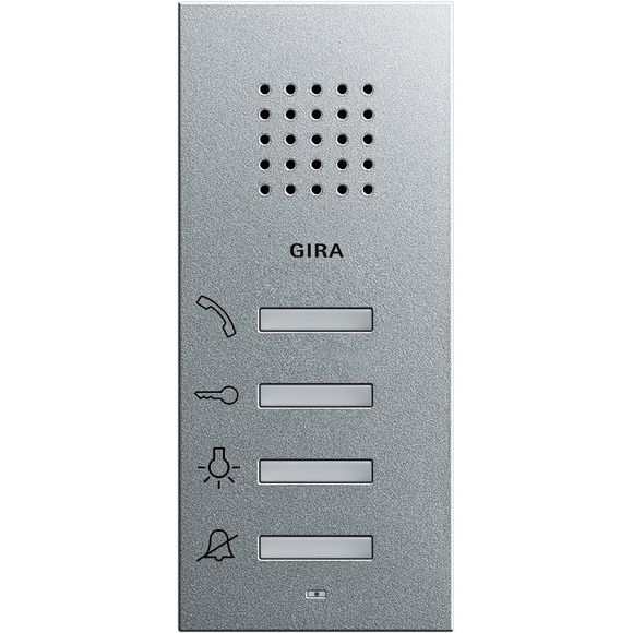 Gira - Innenstation für Türkommunikation Wohnungsstation Freisp. 125026 AP alu