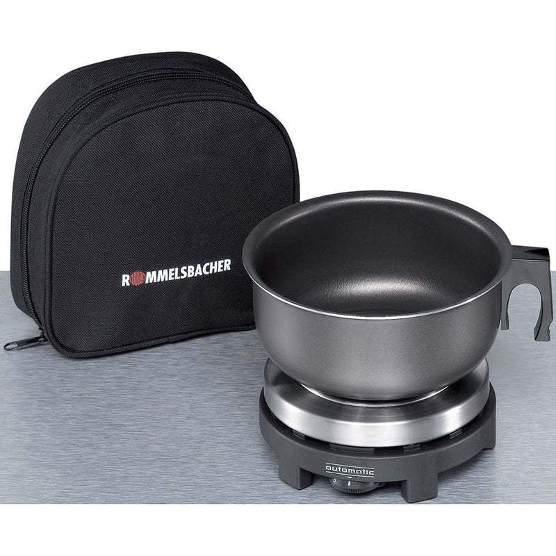Rommelsbacher - Kochfeld Reise-Kochplatte Set RK 501/S 500W + Topf − 5 Stück