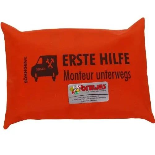 Brewes - Verbandskasten Erste-Hilfe-Tasche SG8023 Monteur unterwegs