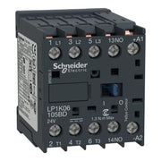 Schneider Electric - Leistungsschütz zum Schalten von Wechselstrom Leistungsschütz LP1K06105BD 3-polig, 1S