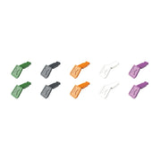 Knipex - Dekorelement für Abdeckungen ColorCode Clips 00 61 10 C V02(VE10) Farbmischg 2 (10 St)