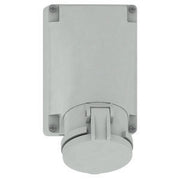 Bals Elektrotech - CEE-Steckdose (IEC 60309) Wandsteckdose 11889 5p >50V grau 1h