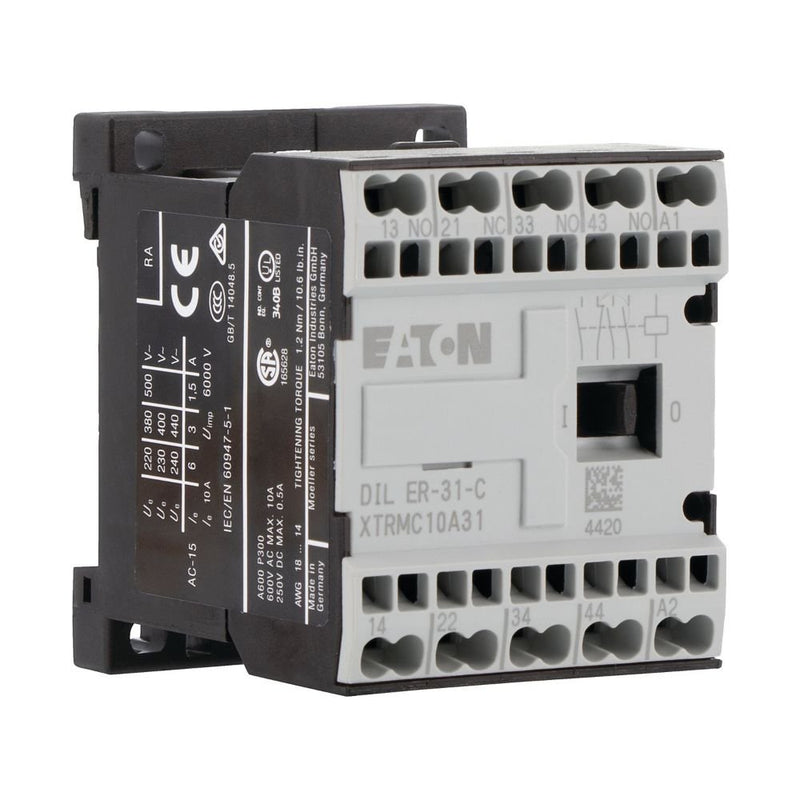 Eaton - Hilfsschütz, Relais Hilfsschütz DILER-31-C(230V50HZ) AC 3S1Ö