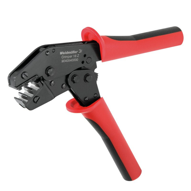 Weidmüller - Presswerkzeug Kabelschuhe/Verbinder, Aderendhülsen, Schirmanschluss Crimpwerkzeug CRIMPER 16 Z RedLine