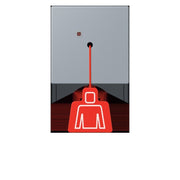 Jung - Behindertenelement für Installationsschalterprogramme Notrufsystem Zugtaster NRS LC 0834 ZT 257 gris clair 59