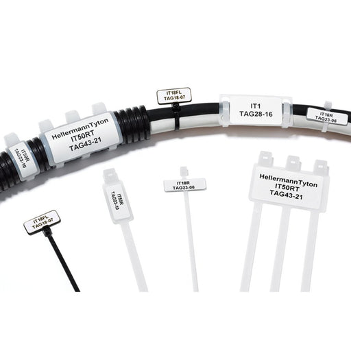 HellermannTyton - Kennzeichnungsmaterial Etikett TAG2306TD1#596-12255 892-WH 892 WH 5000