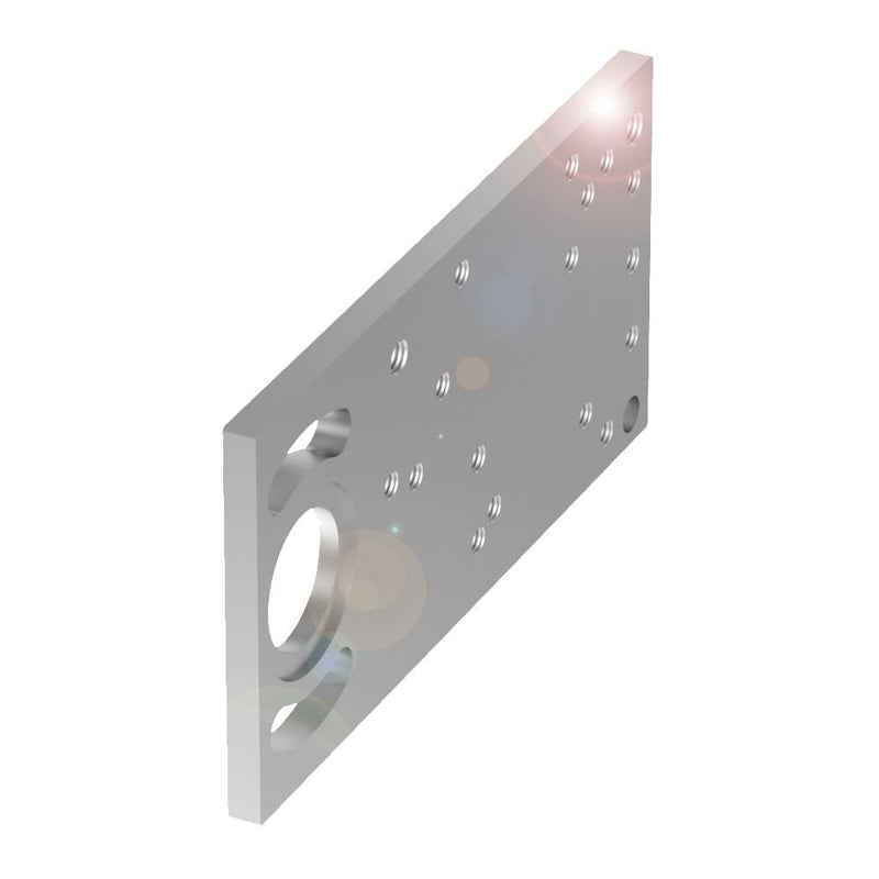 Balluff - Zubehör/Ersatzteile für Industriesensoren Sensor-Adapterplatte BMS CS-M-D12-BX05-02 Aluminium