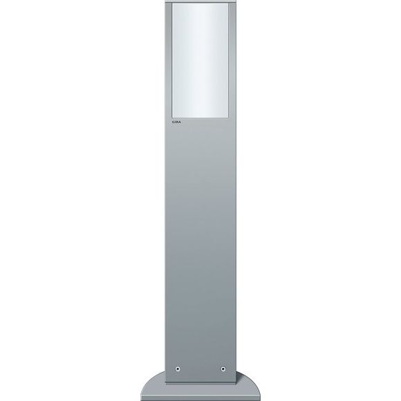 Gira - Licht-/Energiesäule Energiesäule alu 134326 m.Leuchte