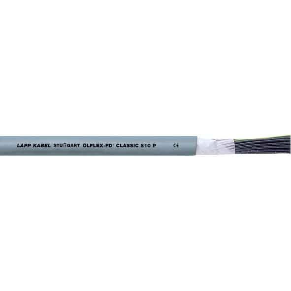 Lapp Kabel&Leitung - Energiekabel < 1 kV, für ortsveränderlichen Einsatz ÖLFLEX CLASSIC FD 810 P 0026353/100 7G1,5 − 100 Meter