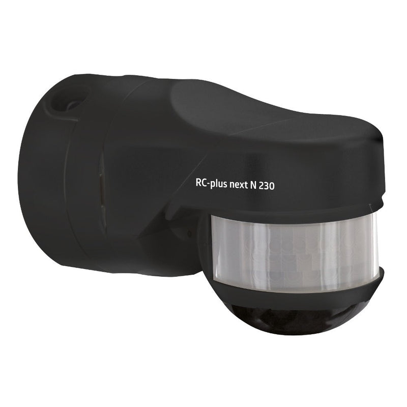 BEG Brück Electronic - Bewegungsmelder/Präsenzmelder komplett Bewegungsmelder RC-plus next N230 sw schwarz