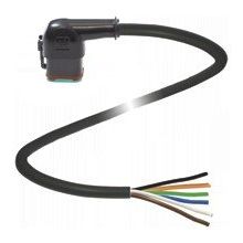 Pepperl+Fuchs Fabrik - Konfektioniertes Sensor-Aktor-Kabel Kabeldose DT6S-W-BK3M-PUR-O1 − 1 Stück