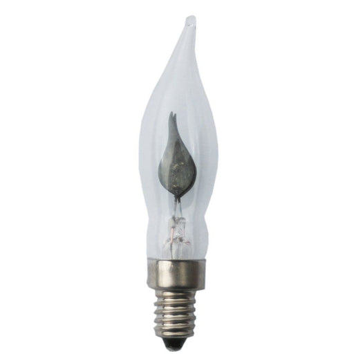 Scharnberger+Hasenbein - Allgebrauchsglühlampe Kerzenform Flackerkerze 18x72mm 40943 E10 240V 3W