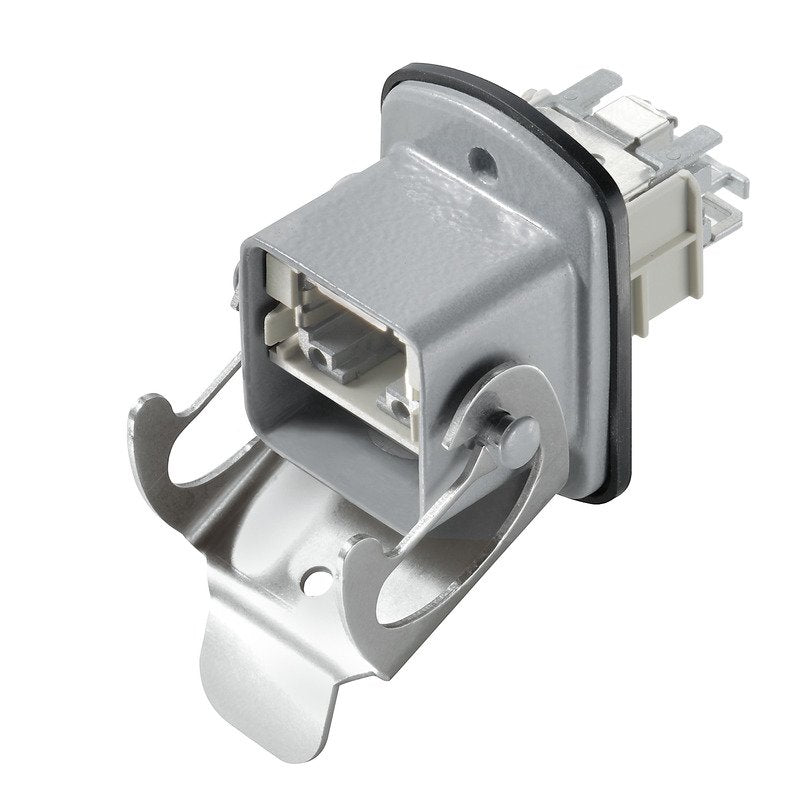 Weidmüller - Modularer Steckverbinder RJ45 Set werkzeuglos IE-BS-V05M-RJ45-FJ-A Kupplung − 10 Stück