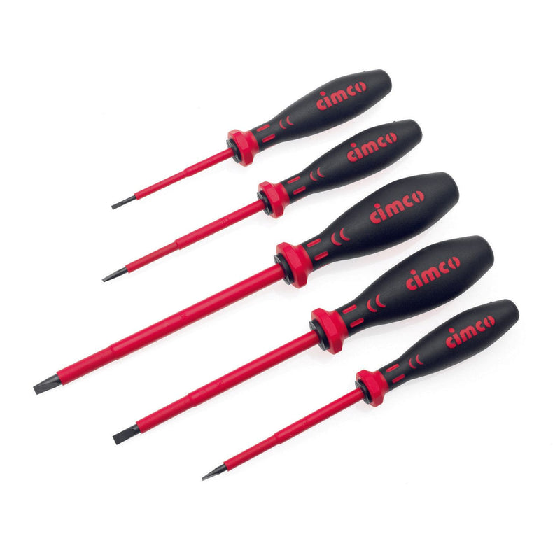 Cimco Werkzeuge - Schraubendreherset 2K-VDE-Schraubendreher-Set 117700 f.Schlitzschrauben