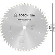 Bosch - Kreissägeblatt PRO Aluminium cordless 2608837762 Kreissägeblatt 150 x