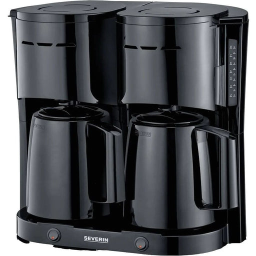 Severin - Kaffeeautomat Duo-Thermo-Kaffeeautomat KA 9315 sw 2x1000W