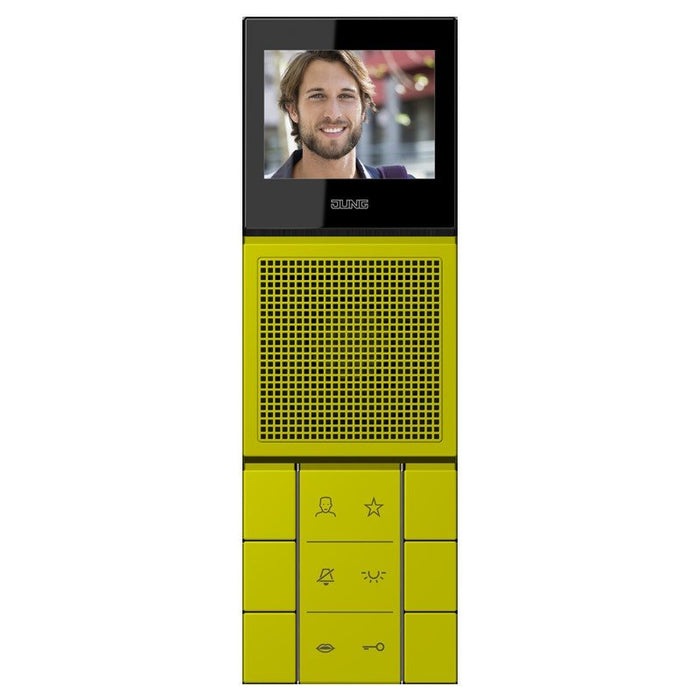 Jung - Innenstation für Türkommunikation SIB Video-Innenstation SI VI LC 627 249 LS 4320F  − 1 Stück
