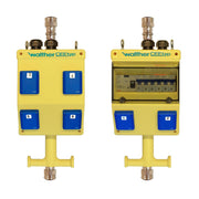 Walther Werke - CEE-Steckdosen-Kombination (IEC 60309) Hängesteckdosenkombination 6H40003LA 32A 6 MCBs