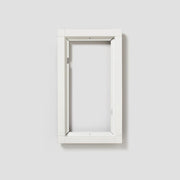 Siedle&Söhne - Montageelement für Türstation Kombirahmen KR 611-2/1-0 W ws