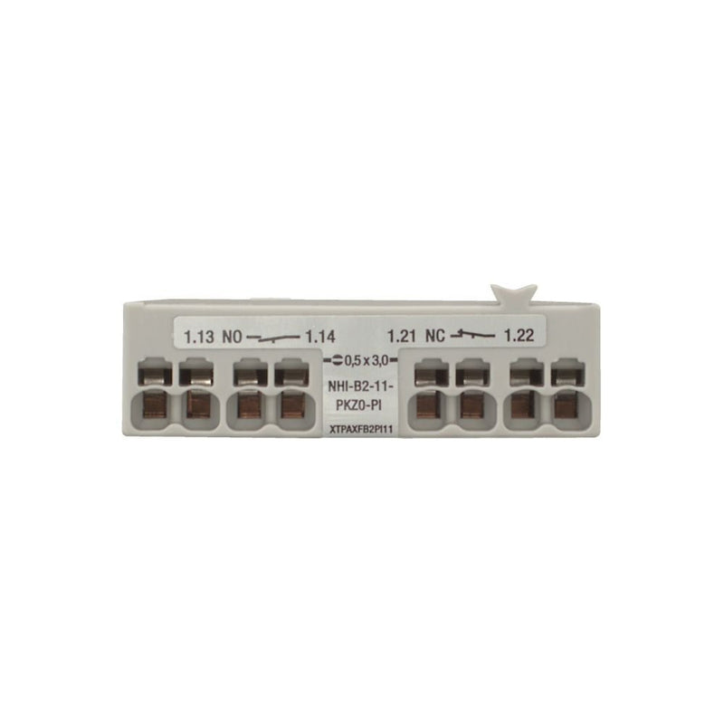Eaton - Hilfsschalterblock Hilfsschalter PKZ, NHI-B2-11-PKZ0-PI 1S / 1 Oe, front
