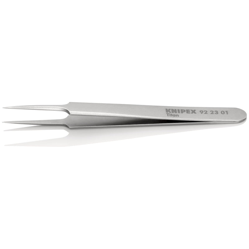 Knipex - Pinzette Titanpinzette 92 23 01 Glatt 110 mm − 1 Stück