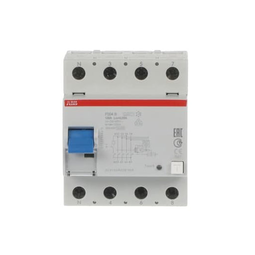 ABB Stotz S&J - Fehlerstrom-Schutzschalter FI-Schalter F204B-125/0,03L