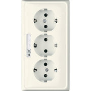 Jung - Steckdose KK-SCHUKO-Steckdose 3-fach CD 523 NA 16A 250V