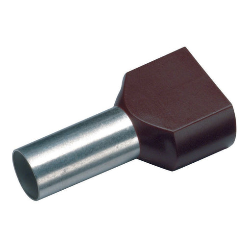 Cimco Werkzeuge - Aderendhülse Isol. Twin-Aderendhülse 187728 2x10,0qmmx 14mm − 100 Stück
