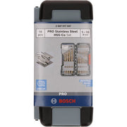 Bosch - Bohrer-Set PRO Stainless Steel HSS-Co 2607017047 Spiralbohrer-Set